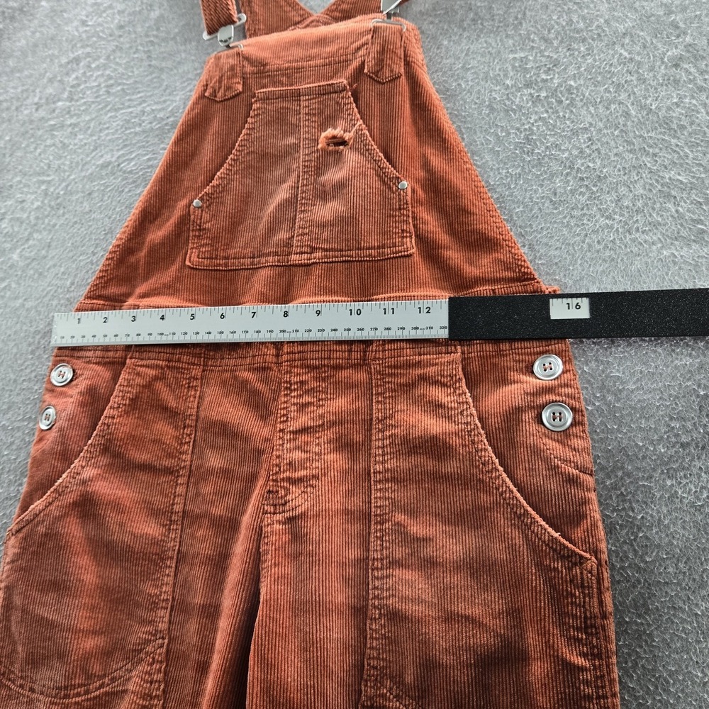 Pilcro Women Pants 26 Rust Overalls Corduroy The Wanderer Overall 28" Inseam - Picture 9 of 14